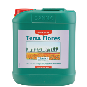 Canna Terra Flores Fertilizer 5L - base nutrient for bloom phase