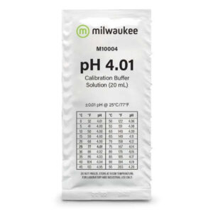 Calibration fluid pH 4.01 20ml Milwaukee