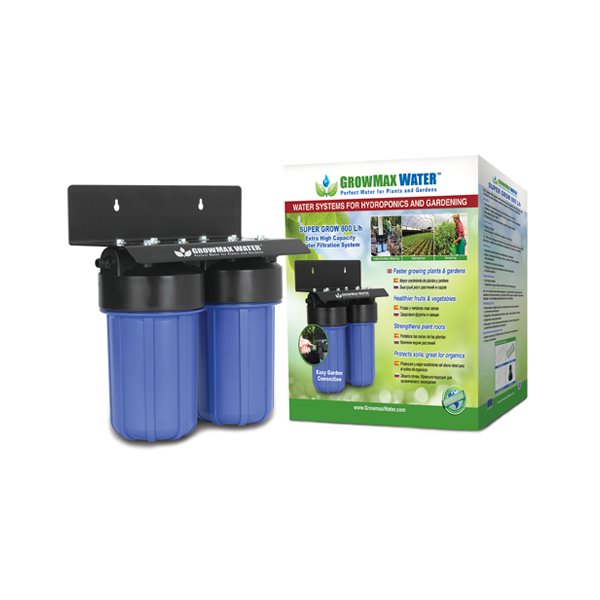 GrowMax Water Super Grow Coconut Carbon Filter 800L/h 1 GrowMax Water Super Grow Coconut Carbon Filter 800L/h