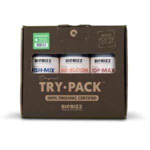 Biobizz TRY-PACK OUTDOOR 3x250ml Fertilizer and Booster Kit | trypack
