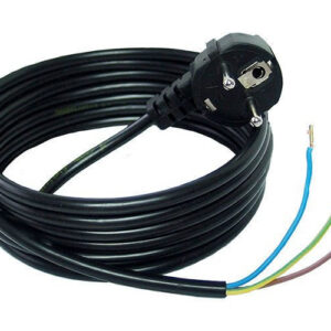 3-wire power cord 3m black 3x1,5mm2