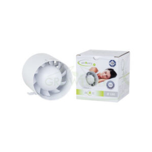 airRoxy quiet axial-duct fan (silent) 100mm 104m3