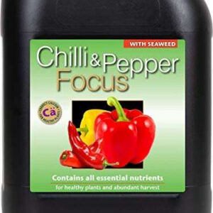 Growth Technology Chilli & Pepper Focus 5L - nutrient for chilli peppers