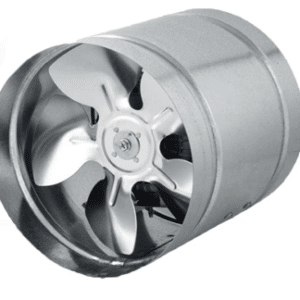 High-performance Inline-Rohrventilator mit Metallflügeln, Produktansicht, EliteGrower