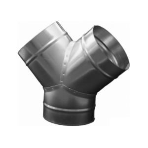 Y-piece for ventilation with a 150mm flange - for the ventilation system