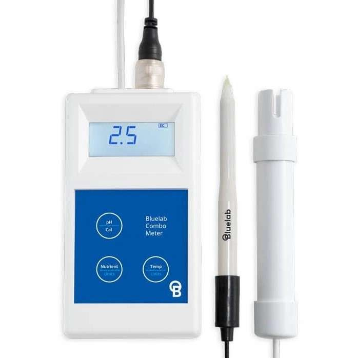 Bluelab Combo Meter Plus portable pH, EC and temperature meter - measures ph in oil 1 Bluelab Combo Meter Plus portable pH, EC and temperature meter - measures ph in oil