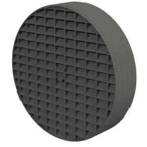 Secret Jardin duct collar cap - DF16 Light Baffle with Mesh