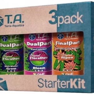 GHE Terra Aquatica Flora Duo Tripack Soft Water Set