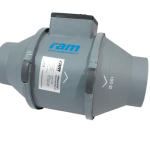 Mixed-Flow RAM fan 100mm two-speed 199m3/h 100mm