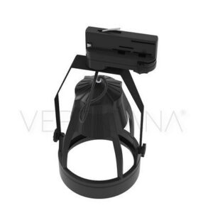 VERTICANA® Rail Holder | BLACK | Light bulb holder
