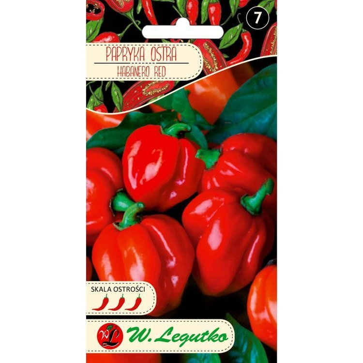 Chinese peppers/Capsicum chinense/Habanero Red/red/0.15g 1 Chinese peppers/Capsicum chinense/Habanero Red/red/0.15g