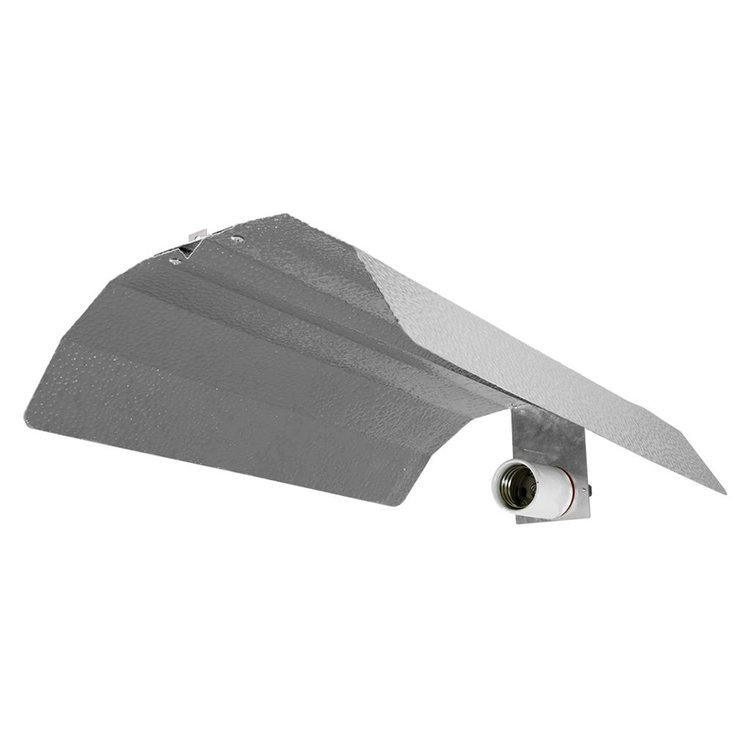 Reflector Lumii Black 51x38cm | for HPS CFL E40 | with 5m cord IEC 1 Reflector Lumii Black 51x38cm | for HPS CFL E40 | with 5m cord IEC