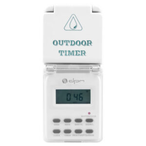 Digital Timer Switch IP44 DT06 - electronic timer - for outdoor usage