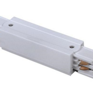 VERTICANA® straight connector for rail | WHITE