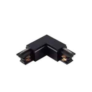VERTICANA® corner connector for rail | BLACK