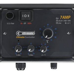 7AMP climate controller für Temperaturregelung, Frontansicht, EliteGrower