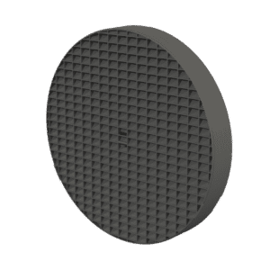 Secret Jardin duct collar cap - DF25 Light Baffle with Mesh
