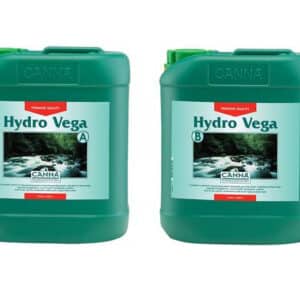 Fertilizer Canna Hydro Vega 2x10L Hard Water - growth hydroponics fertilizer