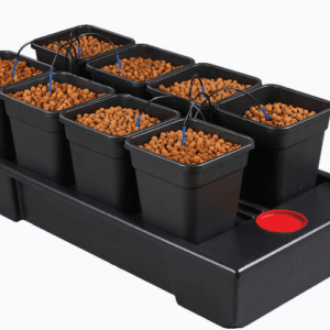 WILMA SMALL WIDE hydroponic system 8 x 11L - 120x60xh20cm