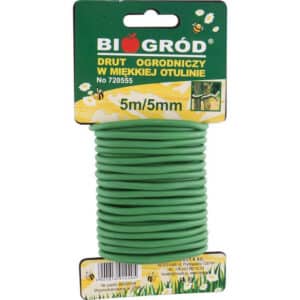 Biogród Garden wire in a soft cover 5m x 5mm