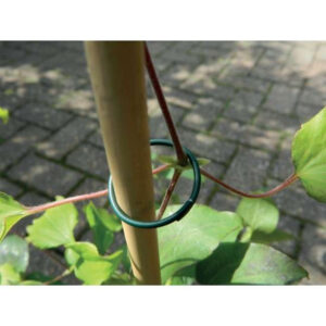 Garland Coated Plant Rings – Plant Support Rings 25 pcs Garden Cane Clips
