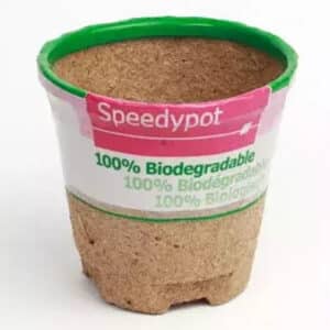 Peat pots Jiffy SpeedyPot for seedlings - 1pc, 10x9 cm