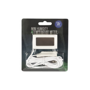 GALAXYFARM Mini Humidity & Temperature Meter - measuring on the external sensor (1m)