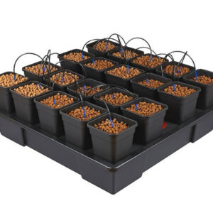 WILMA XXL hydroponic system 20 x 6L - 115x115xh20cm
