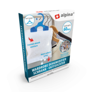 Alpina Dehumidifier - hanging moisture absorber 210g