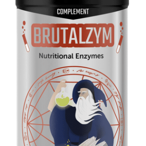 Brutalzym Nahrungsergänzung von La Poción del Brujo, Flasche frontal, EliteGrower
