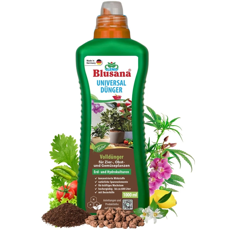 Blusana Universal Liquid Fertilizer 250ml - perfect for ornamental plants, fruits, and vegetables 1 Blusana Universal Liquid Fertilizer 250ml - perfect for ornamental plants, fruits, and vegetables