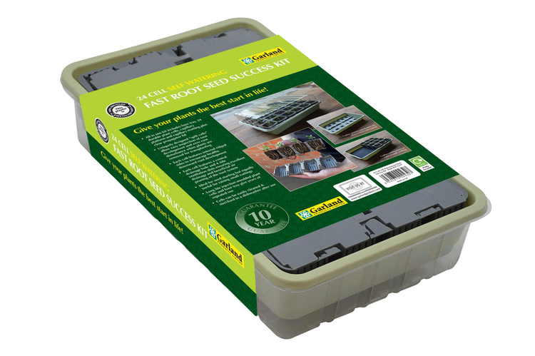 Garland 24 Cell Self Watering Fast Root Success Kit 38x23xh14cm G241 1 Garland 24 Cell Self Watering Fast Root Success Kit 38x23xh14cm G241