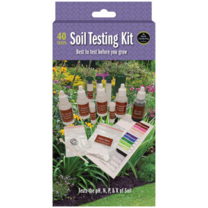 Garland Set of 40 NPK tests for soil testing (pH, Nitrogen, Phosphorus, Potassium)