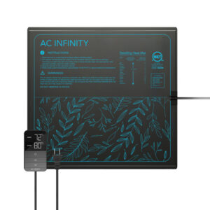 AC Infinity SUNCORE H5 – Seedling Heat Mat 50x52cm with Heat Controller, IP-67 Waterproof