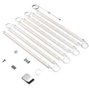 Spider Farmer GlowBar 200W – LED lighting for shelves and grow racks (8× 88 cm bars)
