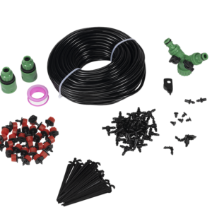 Complete irrigation kit - 30m pipe + 20 drippers